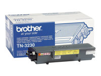 Brother TN3230 - Musta - alkuperäinen - väriainekasetti malleihin Brother DCP-8070, 8085, HL-5340, 5350, 5370, 5380, MFC-8370, 8380, 8880, 8890 TN3230