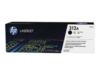 HP 312A - Musta - alkuperäinen - LaserJet - väriainekasetti (CF380A) malleihin Color LaserJet Pro MFP M476dn, MFP M476dw, MFP M476nw CF380A