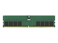 Kingston - DDR5 - moduuli - 32 Gt - DIMM 288 nastaa - 5200 MHz / PC5-41600 - CL42 - 1.1 V - puskuroimaton - non-ECC KCP552UD8-32