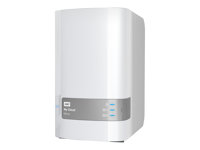 WD My Cloud Mirror WDBZVM0120JWT - NAS-server - 2 fack - 12 TB - SATA 6Gb/s - HDD 6 TB x 2 - RAID 0, 1, JBOD - RAM 512 MB - Gigabit Ethernet WDBZVM0120JWT-EESN