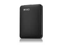 WD Elements Portable WDBDTV0010BBK - Hårddisk - 1 TB - extern (portabel) - USB 3.2 Gen 1 - svart WDBDTV0010BBK-WESN