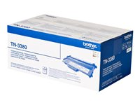 Brother TN3380 - Svart - original - tonerkassett - för Brother DCP-8250DN, HL-5450DNT, HL-5470DWT, HL-6180DW, MFC-8520DN TN3380