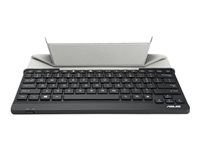 ASUS TransKeyboard - Tangentbord - trådlös - Bluetooth - QWERTY - svart - för MeMO Pad 10; MeMO Pad HD 8; PadFone A80, A86; PadFone 2; VivoTab Smart ME400CL; Nexus 7 90XB01IP-BKB0D0