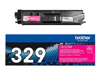 Brother TN329M - Magenta - alkuperäinen - väriainekasetti malleihin Brother DCP-L8450CDW, HL-L8350CDW, HL-L8350CDWT, MFC-L8850CDW TN329M