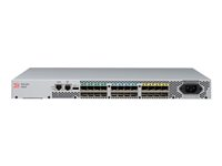 Brocade G610 - Kytkin - Hallinnoitu - 8 x 32Gb Fibre Channel SFP+ - ilmavirtaus takaa eteenpäin - telineeseen asennettava - sekä 8 x 16 Gbps SWL SFP+ lähetin-vastaanotin BR-G610-8-16G-0