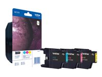 Brother LC1220RBWBP - Gul, cyan, magenta - original - blister - bläckpatron - för Brother DCP-J525W, DCP-J725DW, DCP-J925DW; MyMio MFC-J825N LC1220RBWBP