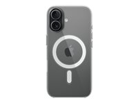 Apple - Skydd för mobiltelefon - MagSafe-kompatibilitet - polykarbonat - klar - för iPhone 17 MGF24ZM/A