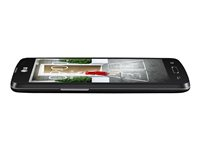 LG F70 (D315) - 4G pekskärmsmobil - RAM 1 GB / Internminne 4 GB - microSD slot - LCD-skärm - 4.5" - 800 x 480 pixlar - rear camera 5 MP - svart LGD315.ANEUBK