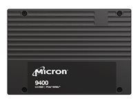 Micron 9400 PRO - SSD - Enterprise - 15360 GB - sisäinen - 2.5" - U.3 PCIe 4.0 x4 (NVMe) MTFDKCC15T3TGH-1BC1ZABYYR