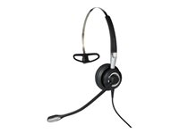 Jabra BIZ 2400 II USB Mono CC MS - Kuulokkeet + mikrofoni - korvien päällä - muunneltava - langallinen - USB - Sertifioitu Skype for Businessille 2496-823-309