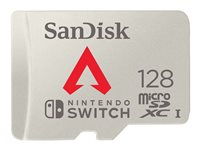 SanDisk - Flash-muistikortti - 128 Gt - microSDXC UHS-I malleihin Nintendo Switch, Nintendo Switch Lite SDSQXAO-128G-GN6ZY