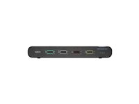 Belkin Universal Secure Single-Head - KVM / audiokytkin - 4 x KVM / audio - 1 paikallinen käyttäjä - työpöytä F1DN104KVM-UN-4