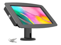 Compulocks Galaxy Tab A8 10.5" Space Enclosure Tilting 4" Stand - Asennuskomponentti (pylväs) - 4" malleihin Samsung Galaxy Tab A8 (10.5 tuuma) TCDP04105GA8SB