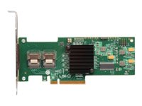 Lenovo ServeRAID M1015 - Kontrollerkort - 8 Kanal - SATA 3Gb/s / SAS 6Gb/s - låg profil - RAID 0, 1, 10 - PCIe 2.0 x8 - för P/N: 7376K5G, 7379KEG, 7379KFG, 7379KGG, 7379KHG, 7379KKG, 7944KAG, 7944KBG, 7945KDG 90Y4556