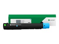 Lexmark - Cyan - original - tonerkassett LCCP, LRP - för Lexmark CX931dse 85D0HC0