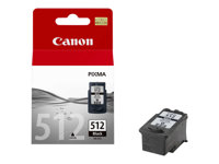 Canon PG-512 - 15 ml - musta - alkuperäinen - mustepatruuna malleihin PIXMA MP230, MP252, MP270, MP280, MP282, MP495, MP499, MX340, MX350, MX360, MX410, MX420 2969B001