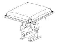 Cisco Aironet 5-GHz 14-dBi Directional Antenna - Antenni - 14 dBi - suunnattava - ulos, pylväsasennus AIR-ANT5114P2M-N=