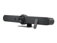 Logitech Rally Bar - Enhet för videokonferens - Zoomcertifierad, Certifierad för Microsoft-teams - grafit - power adapter included 960-001311