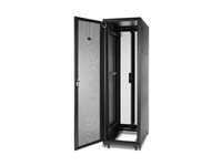 APC NetShelter SV - Rack skåp - svart - 42U - 19" - för P/N: SMTL1500RM3UC, SMTL1500RMI3UC, SMX2KR2UNCX145, SRTL3KRM1UC, SRTL3KRM1UNC AR2400