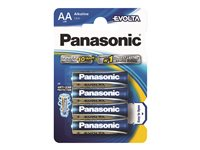 Panasonic Evolta - Akku 4 x AA / LR6 - Alkali 00236499