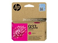 HP 937e EvoMore - Magenta - alkuperäinen - mustepatruuna malleihin Officejet Pro 9110b 4S6W7NE#CE1