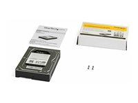 Startech 2,5- till 3,5-tums hårddiskadapter - för SATA och SAS SSD/HDD - Förvaringslåda - 2.5" - SATA 6Gb/s / SAS 6Gb/s - SAS 6Gb/s, SATA 6Gb/s - svart, silver 25SATSAS35HD