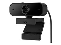 HP 435 - Webbkamera - panorering / lutning - färg - 2 MP - 1920 x 1080 - ljud - USB 2.0 77B10AA#ABB