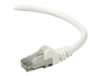 Belkin High Performance - Patch-kabel - RJ-45 (hane) till RJ-45 (hane) - 2 m - UTP - CAT 6 - formpressad, hakfri - vit - för Omniview SMB 1x16, SMB 1x8; OmniView SMB CAT5 KVM Switch A3L980B02M-WHTS