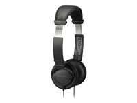 Kensington USB Hi-Fi Headphones - Kuulokkeet mikrofonilla varustettu - korvien päällä - langallinen - USB K33065WW