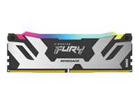 Kingston FURY Renegade RGB - DDR5 - moduuli - 16 Gt - DIMM 288 nastaa - 6400 MHz / PC5-51200 - CL32 - 1.1 V - puskuroimaton - on-die ECC KF564C32RSA-16