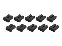 Startech LC SFP Dust Covers 10pk - Fiber Optic Dust Caps - SFP Port Dust Covers (SFPLCCAP10) - Dammskydd - svart (paket om 10) SFPLCCAP10