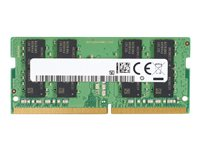 HP - DDR4 - moduuli - 4 Gt - SO-DIMM 260-pin - 3200 MHz / PC4-25600 - 1.2 V - puskuroimaton - non-ECC malleihin Elite Slice G2 (SODIMM); EliteDesk 705 G5 (SODIMM); EliteOne 800 G5 , 800 G6, 800 G8; ProDesk 400 G5 (SODIMM), 400 G6 (SODIMM), 600 G5 (SODIMM), 600 G6 (SODIMM); ProOne 400 G6, 440 G6, 600 G6 13L79AA