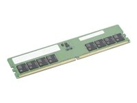 Lenovo - DDR5 - moduuli - 32 Gt - DIMM 288 nastaa - 4800 MHz - puskuroimaton - vihreä malleihin ThinkStation P2 30FR 4X71N34265