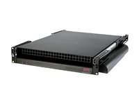 APC Rack Side Air Distribution 115V 60HZ - Fläktenhet - svart - 2U - för P/N: AR9300SP, AR9307SP, AR9307SP-R, SMX2KR2UX145, SMX3KR2UNCX145, SRT1000RMXLI ACF201BLK