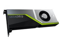 NVIDIA Quadro - Grafikkort - Quadro RTX 6000 - 24 GB GDDR6 - PCIe 3.0 x16 - 4 x DisplayPort, USB-C - för Workstation Z2 G4 (MT, 650 Watt), Z2 G5 (tower), Z4 G4, Z6 G4, Z8 G4; ZCentral 4R Workstation (1350 Watt) 5JH80AA