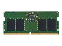 Kingston - DDR5 - moduuli - 8 Gt - 262-nastainen SO-DIMM - 5200 MHz / PC5-41600 - CL42 - 1.1 V - puskuroimaton - non-ECC KCP552SS6-8