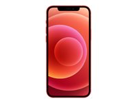 Apple iPhone 12 - (PRODUCT) RED - 5G smartphone - dual-SIM / Internminne 64 GB - OLED display - 6.1" - 2532 x 1170 pixlar - 2 bakre kameror 12 MP, 12 MP - front camera 12 MP - röd MGJ73QN/A