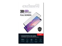 Insmat Exclusive Brilliant - Näytön suojus tuotteelle matkapuhelin - täysi suojus - 3D - lasi - kehyksen väri musta malleihin OnePlus 9 Pro 861-1267