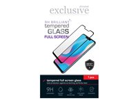 Insmat Exclusive - Skärmskydd för mobiltelefon - 2.5D - glas - ramfärg svart - för Honor 200 Smart 861-1583