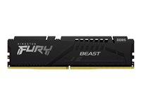 Kingston FURY Beast - DDR5 - moduuli - 16 Gt - DIMM 288 nastaa - 4800 MHz / PC5-38400 - CL38 - 1.1 V - puskuroimaton - on-die ECC KF548C38BB-16