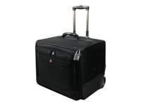 PORT Bristol L - Valise à roulette pour classeurs - polyester ballistique 1680D - noir 110245