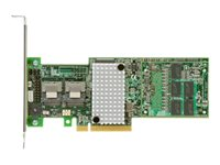Lenovo ServeRAID M5110 - Kontrollerkort (RAID) - 8 Kanal - SATA 6Gb/s / SAS 6Gb/s - låg profil - RAID 0, 1, 10 - PCIe 3.0 x8 - för System x3100 M5; x3300 M4; x3500 M4; x3530 M4; x3550 M4; x3630 M4; x3650 M4; x3650 M4 BD 00D7082