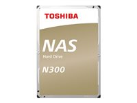 Toshiba N300 NAS - Kiintolevyasema - 12 Tt - sisäinen - 3.5" - SATA 6Gb/s - 7200 kierrosta/min - puskuri: 256 Mt HDWG21CUZSVA