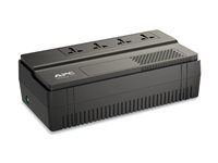 APC Easy UPS BV BV650I-MSX - UPS - Vaihtovirta 230 V - 375 watti(a) - 650 VA - lähtöliittimet: 4 - musta BV650I-MSX