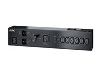 APC Service Bypass Panel - Kraftdistributionsenhet (kan monteras i rack) - AC 230 V - 3000 VA - ingång: IEC 60320 C20 - utgångskontakter: 8 - 2U - svart - för P/N: SRTL2K2RM1UWC, SRTL3KRM1UIC, SRTL3KRM1UINC, SRTL3KRM1UWC, SRTL3KRM1UWNC SBP3000RMI