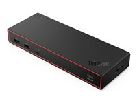 Lenovo ThinkPad Smart Dock 5500 - Dockningsstation - USB4 - HDMI, DP, USB-C - 1GbE - 135 watt - Europa - för ThinkPad T16 Gen 4 21QN 40BC0135EU