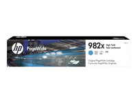 HP 982X - 116 ml - Tuottoisa - sinivihreä - alkuperäinen - PageWide - mustepatruuna malleihin PageWide Enterprise Color Flow MFP 785; PageWide Managed Color E75160, MFP P779 T0B27A