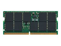 Kingston - DDR5 - moduuli - 32 Gt - 262-nastainen SO-DIMM - 4800 MHz / PC5-38400 - CL40 - 1.1 V - puskuroimaton - on-die ECC KSM48T40BD8KM-32HM