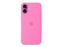 Apple - Skydd för mobiltelefon - MagSafe-kompatibilitet - silikon - pionrosa - för iPhone 16 Plus MDGR4ZM/A