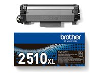 Brother TN-2510XL - Super High Capacity - musta - alkuperäinen - laatikko - väriainekasetti malleihin Brother DCP-L2620, L2627, L2660, HL-L2400, L2445, L2447, MFC-L2800, L2827, L2860 TN2510XL